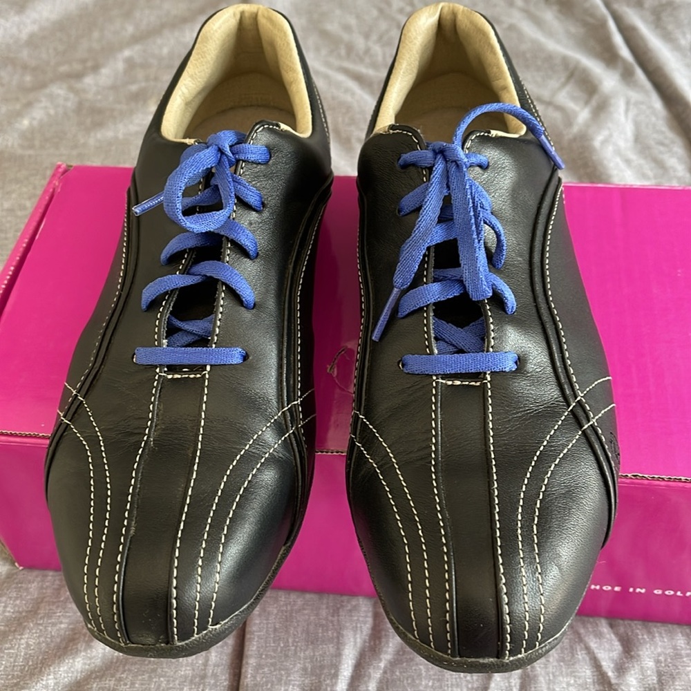 Foot Joy golf shoe, size 10, black